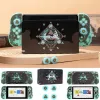 Case Hard Case TV Dock Charger Crystal Shell Protecteur pour Nintendo Switch NS OLED JOYCON TPU Soft Hand Grip Thumb Stick Cap