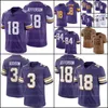 Justin Jefferson 3 Addison TJ Hockenson voetbaljersey Kirk Cousins Harrison Smith Adrian Peterson Randy Moss CJ Ham Mattison Danielle Hunter KJ Osborn Dobbs