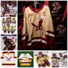 Will Smith Jeresy Custom Boston College Eagles Hockey Jersey 9 Ryan Leonard 34 Gabe Perreault 1 Jacob Fowler 15 Jacob Bengtsson Boston College Jerseys