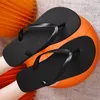 2024 Flat Slippers By Rubber EVA Bath Indoor Slipper Outdoor Casual Sandals flip flops green
