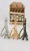 Nowy Cool Retro France Paris Eiffel Tower Model Śliczny mini torba samochodowa klęcznik kluczy do unisex Lover4510914