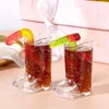 Tumblers 5pcs Mini Cowboy Boot S okulary Western Temat Party Cowgirl Plastikowe zabawne kubki urodzinowe