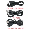 케이블 100pcs/lot 1.2m USB 충전기 케이블 충전 데이터 동기화 닌텐도 DSI NDSI 3DS 2DS XL/LL 게임 전원 어댑터 와이어 용 코드 라인