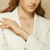 Xidaiers nya halsband mångsidiga och mångsidiga för kvinnor över gränserna Populära tio stjärnor hänge halsband personlig design med krage ben