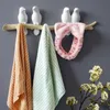 Décorations murales Accessoires pour la maison Salon Cintre Résine Oiseau H Crochet Clé Cuisine Manteau Vêtements Serviette Chapeau Porte-Sac À Main 240220