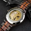 Dodeer Automatic Wood Watchretro Styletime은 흐르는 물과 같습니다.