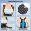 Back Brace Straightener Posture Corrector for Scoliosis Hunchback Correction Back Pain Spine Corrector Support Posture Trainer 240222