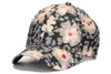 Ball Caps Flower Pattern Hats For Women Baseball Cap Fashionable Summer Hat Adjustable Trucker Outdoor Cotton Unisex