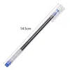 0.5mm Simple Quick-drying Black/Blue/Red Ink Gel Pen Needle Tip Ballpoint Stationery Writing Tool School Office Supplies