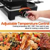 Elektrik Izgara Tablo 2in1 Koreli BBQ Kapalı Tersinir Yapışmaz Plaka Krep Maker Ayarlanabilir Sıcaklık Kontrolü 240223