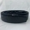 Ceinture de luxe de styliste avec boucle G, en cuir véritable, pour hommes et femmes, lettre Double, grand or classique, 9 couleurs