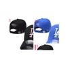 Cappellini da baseball Trucker La 2024 Baseball Est per cappelli da uomo Cappelli firmati da uomo S da donna Rotondo Attivo Lettera regolabile con visiera H5-5.23-9 Dr Dhoxn