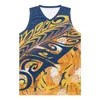 Tanktops voor heren Polynesische tribale Samoaanse totem Tattoo Samoa prints basketbal Jersey Street Party Team aangepaste fan's cadeau S-4XL