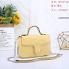 5AFashion bag Love heart V Wave Pattern Satchel Shoulder Bag Chain Handbags Crossbody Purse Lady Leather Classic Style Tote Bags