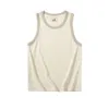 Akkad Kuti Retro Tank Top Top Men 100 ٪ Cotton Titching Tops فضفاضة من الذكور O-Viveless Sestives Eversize Summer 240220