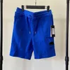 Designer-Herren-Shorts, sportlich, lockere Jogginghose, stückgefärbt, trendige, lässige Sommerhose, DesignerY8G2