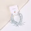 Hair Clips 2pcs Pearl Rope 6 Colors Hand-woven Beaded High Elasticity Bracelet Holder Accessories For Women D88