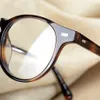 Fashion Zonnebril Frames 2021 Vintage Brillen OV5186 Gregory Peck Acetaat Ronde Brilmontuur Mannen Vrouwen Met Originele Case1336O