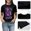 Polo da donna The Corruption Tarotesque - T-shirt classica (scura) Abbigliamento anime Grafica T-shirt oversize per donna Confezione