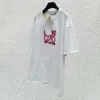t-shirt d'été Designer T-shirt Women Letters Broidered Graphic Tee Fashion Casual Short à manches à manches