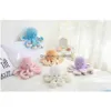 Animali di peluche ripieni Peluche Bebe Polpo Peluches Giocattolo animale Peso Roba Hy Wy P Squishy Cuscino Regalo di Natale Calamari per Goccia D Dhsrd