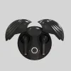 Nowy mini Bluetooth słuchawkowy prawdziwy słuchawki bezprzewodowe skrzydła anielskie douszne douszne TWS stereo sport