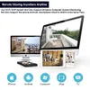 16Ch 4K 8MP 5MP HYBRID AHD DVR الكشف عن الحركة البشرية CCTV مسجل مراقبة الفيديو 16 قناة DVR Camera Camera System 240219