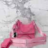 Kobieta torebki torebki na ramię bagietki designer nylon hobos crossbody torba Kobiet miękka torebka wiele kolorów top