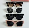 Черные солнцезащитные очки «кошачий глаз» 02z, темно-серые дымчатые линзы для женщин и мужчин, солнцезащитные очки Sonnenbrille Sunnies Gafas de sol UV400, очки с коробкой