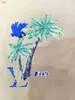 Luxury baby T shirts Coconut Tree Pattern child Short Sleeve top Size 100-150 CM designer kids clothes cotton boys tees 24Feb20