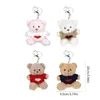Keychains Love Sweater Bear Phone Anti-lost Lanyard Trendy Couple Pendant Keychain Simple Portable Accessory
