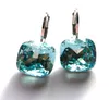 Designer quadrati Boucle D'oreille realizzati con cristalli di rovski per donne Orecchini a bottone Gioielli di moda Miglior regalo di Natale9594628
