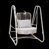 Camp Furniture Single Indoor Hanging Chair White Balcony Garden Room Outdoor Swing Mesa Cadeira Jardim Accessories