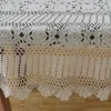 Handgefertigte gehäkelte Tischdecke, ovale Tischdecke, gehäkelte Spitze, ovale Tischdecke aus Baumwolle, lange Tischdecke 240219