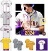 Antoine Duplantis Zach Watson 2024 LSU Baseball Jersey Daniel Cabrera Chris Reid Alex Bregman DJ Lemahieu Aaron Nola Kevin Gausman Custom Tigers Jerseys