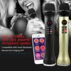 SPREKERS 3 In 1 draadloze karaoke microfoon handheld Bluetooth -luidspreker zingende opname Microfoon Hoogvolume lange batterijduur