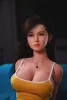 2024 New High Quality 165cm Life Size Japanese Silicone Doll Realistic Vagina Anal Male High Quality True Love Doll.