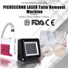 Nicht-invasive schmerzfreie Tätowierung entfernen Nd Yag Pikosekunden-Laser Sommersprossen Akne-Behandlung Mole Lightening Pico Laser tragbares Verjüngungsgerät