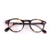 Fashion Sunglasses Frames 2021 Vintage Eyeglasses OV5186 Gregory Peck Acetate Round Glasses Frame Men Women With Original Case1243Y