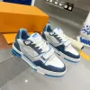 Designer skor basket casual skor virgil män kvinnor sko platt sko sko toppkvalitet sneaker gåva svart vit vandring abloh läder duk plattform tennistränare