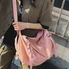 ショルダーバッグオリジナルUOCTすべての対角バッグ女性INS日本のキャンバス韓国のハラジュク高校生カレッジ2274