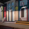 Lampada da parete Retro Applique lunghe Letto Decorazioni per la casa rustiche Luce a led Esterno Impianto idraulico industriale