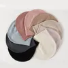 Berets clássico simples pura lã de malha chapéu para mulheres ao ar livre easymatch macio crânio térmico esportes ventilação beanie