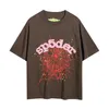 Fashion New Designer Men S Thirts Spider Tee Sp der Shirt Young Thug Pink Letter Stampa di alta qualità Cotton Oversize Oversize S XL Shirt Designer