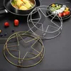 Jewelry Pouches Stainless Steel Pot Rack Nordic Multi-Functional Kitchen Household Storage Insulation Floor European Style