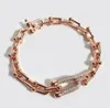 classici Bracciale Braccialetti di lusso Designer Donna Gioielli da uomo Aumento Oro Argento Bracciale con diamanti Gioielli Mossanite Lady Holiday Party Love Gift Commercio all'ingrosso