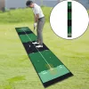 Tapis de putting de golf, tapis de frappe de golf durable, tapis de pratique de golf pour bureau et jardin