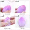 20/50Pcs Cosmetic Egg Makeup Sponge Super Soft Gradient Color Foundation Powder Puff Wet and Dry Dual Use Beauty Blender Tools 240220