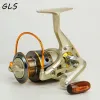 Reels Fishing tools Spinning Fishing Reel Metal Coil 12 Ball Bearing Series 5.5:1 Spinning Reel Boat Rock Fishing Wheel reel