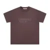 Summer New T881231 EssentialsWeatshirts Designer T Shirt Mężczyźni Kobiety Top Quality Tees High Street Hip Hop View koszulki polo T-Shirt 8847